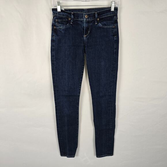 Citizens of Humanity Jeans Women's 26 Blue Avedon Low Rise Skinny Dark Wash - Picture 1 of 16